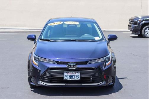 Blueprint 2023 Toyota Corolla LE