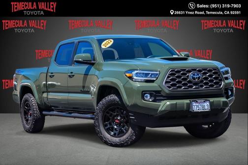 Army Green 2022 Toyota Tacoma TRD Sport
