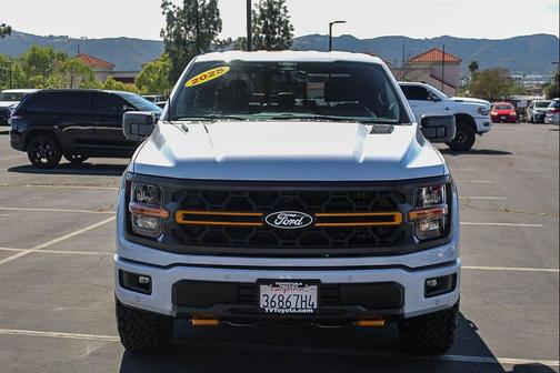 Space White Metallic 2025 Ford F-150 Tremor