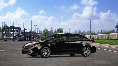 Black 2026 Toyota Corolla LE