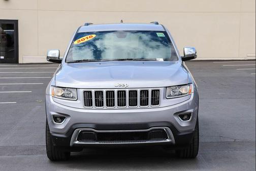 Billet Silver Metallic Clearcoat 2016 Jeep Grand Cherokee Limited