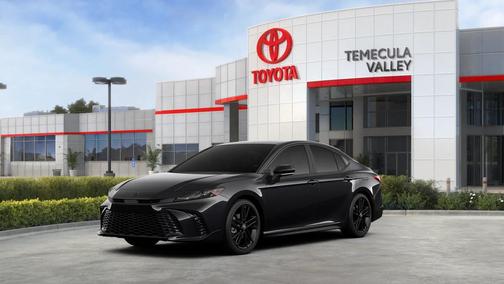 Midnight Black Metallic 2026 Toyota Camry Nightshade
