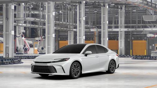 White 2026 Toyota Camry XLE
