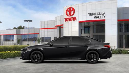 Midnight Black Metallic 2026 Toyota Camry Nightshade