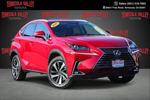 Matador Red Mica 2021 Lexus NX 300 Base