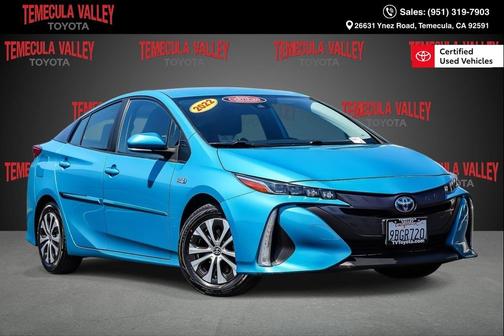 Blue Magnetism 2022 Toyota Prius Prime XLE