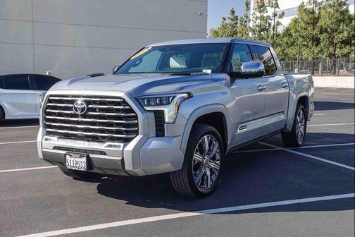 Celestial Silver Metallic 2023 Toyota Tundra Hybrid Capstone