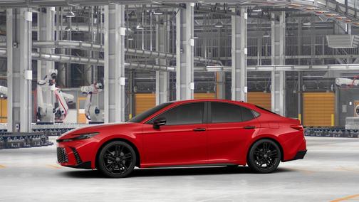Red 2026 Toyota Camry Nightshade