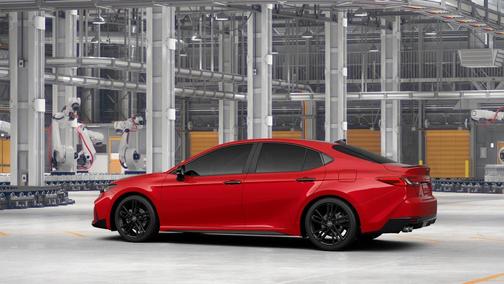 Red 2026 Toyota Camry Nightshade
