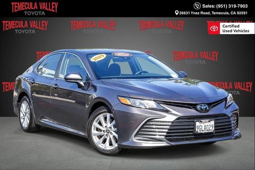Predawn Gray Mica 2023 Toyota Camry LE