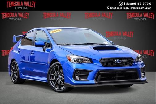 Blue 2019 Subaru WRX Limited
