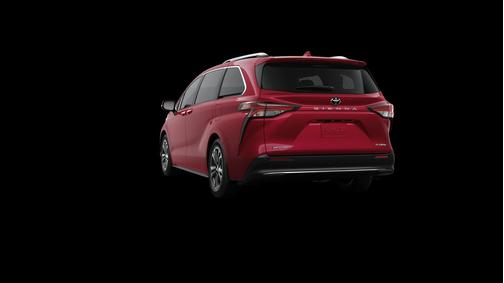 Red 2026 Toyota Sienna Platinum