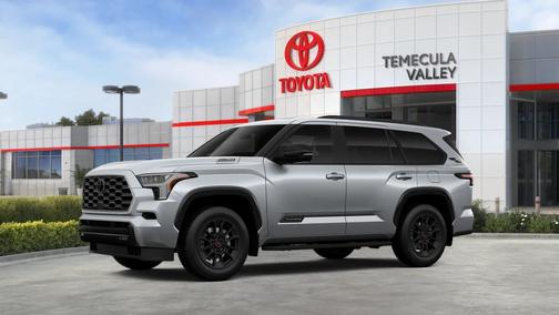 Celestial Silver Metallic 2026 Toyota Sequoia Platinum