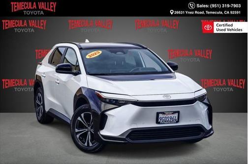 Wind Chill Pearl 2023 Toyota bZ4X XLE