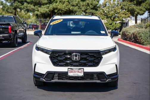 Platinum White Pearl 2025 Honda CR-V Hybrid Sport FWD