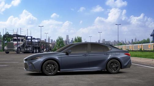 Blue 2026 Toyota Camry SE