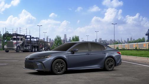 Blue 2026 Toyota Camry SE