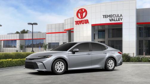 Gray 2026 Toyota Camry LE