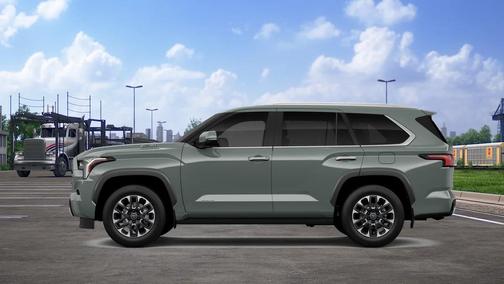 Gray 2026 Toyota Sequoia Limited
