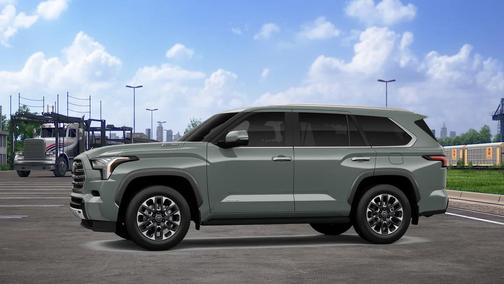 Gray 2026 Toyota Sequoia Limited