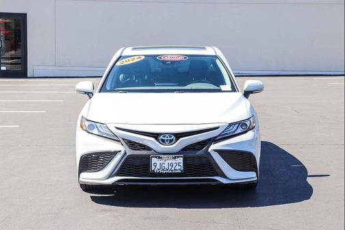 Gray 2024 Toyota Camry Hybrid SE