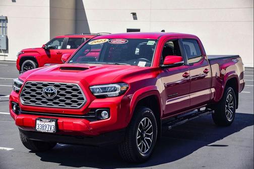 Barcelona Red Metallic 2023 Toyota Tacoma TRD Sport