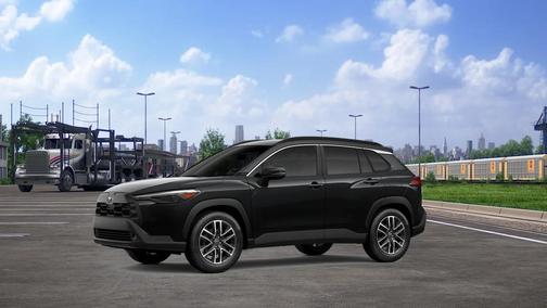 Jet Black 2026 Toyota Corolla Cross XLE