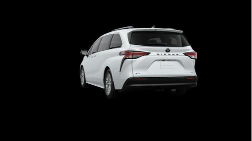 White 2026 Toyota Sienna XLE