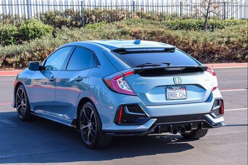 Gray 2020 Honda Civic Sport