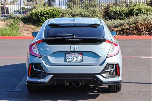 Gray 2020 Honda Civic Sport