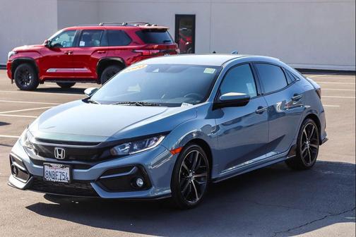 Gray 2020 Honda Civic Sport