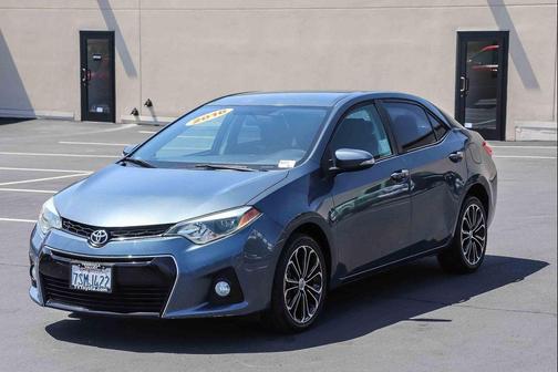 Slate Metallic 2016 Toyota Corolla S Plus
