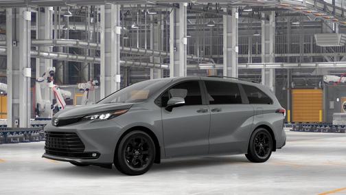 Gray 2026 Toyota Sienna Woodland Edition