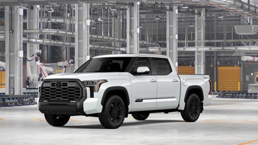 White 2026 Toyota Tundra Platinum