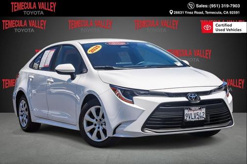 Ice Cap 2025 Toyota Corolla LE