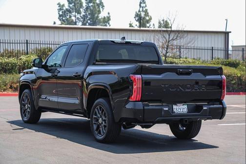 Midnight Black Metallic 2024 Toyota Tundra Hybrid Platinum