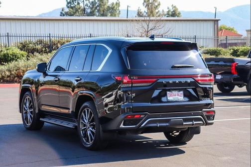 Black 2023 Lexus LX 600 F SPORT