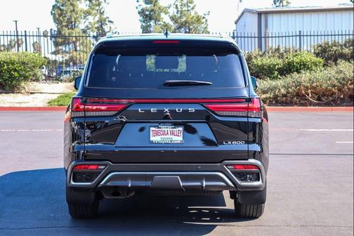 Black 2023 Lexus LX 600 F SPORT