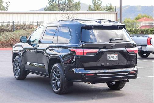 Midnight Black Metallic 2024 Toyota Sequoia Platinum