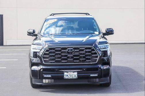 Midnight Black Metallic 2024 Toyota Sequoia Platinum
