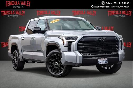 Celestial Silver Metallic 2024 Toyota Tundra Limited