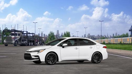 White 2026 Toyota Corolla SE