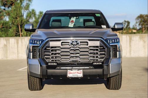 Gray 2026 Toyota Tundra Hybrid Platinum