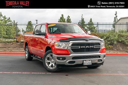 Flame Red Clearcoat 2019 RAM 1500 Big Horn