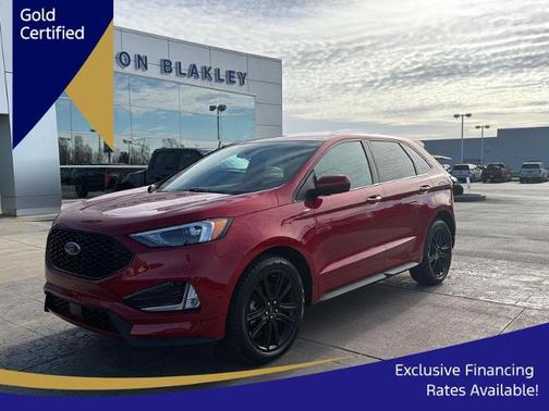 RAPID RED TINTED CC 2024 Ford Edge ST-LINE