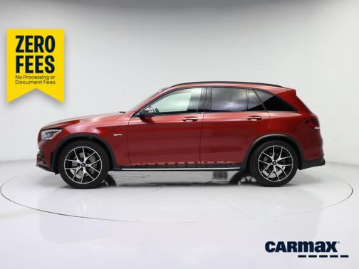 Red 2020 Mercedes-Benz GLC 300