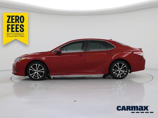 Red 2020 Toyota Camry SE