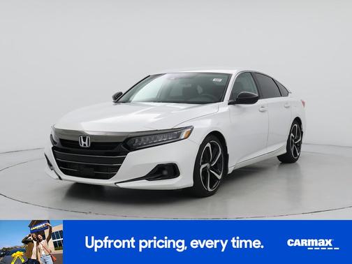 White 2022 Honda Accord Sport SE