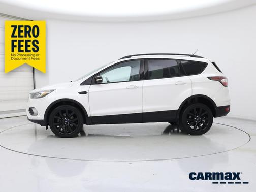 White 2017 Ford Escape Titanium