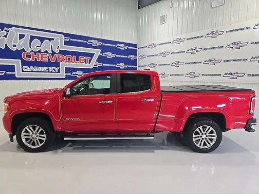 Cardinal Red 2015 GMC Canyon SLT
